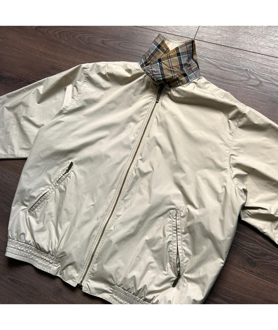 BARBOUR Бежевая куртка, фото 4