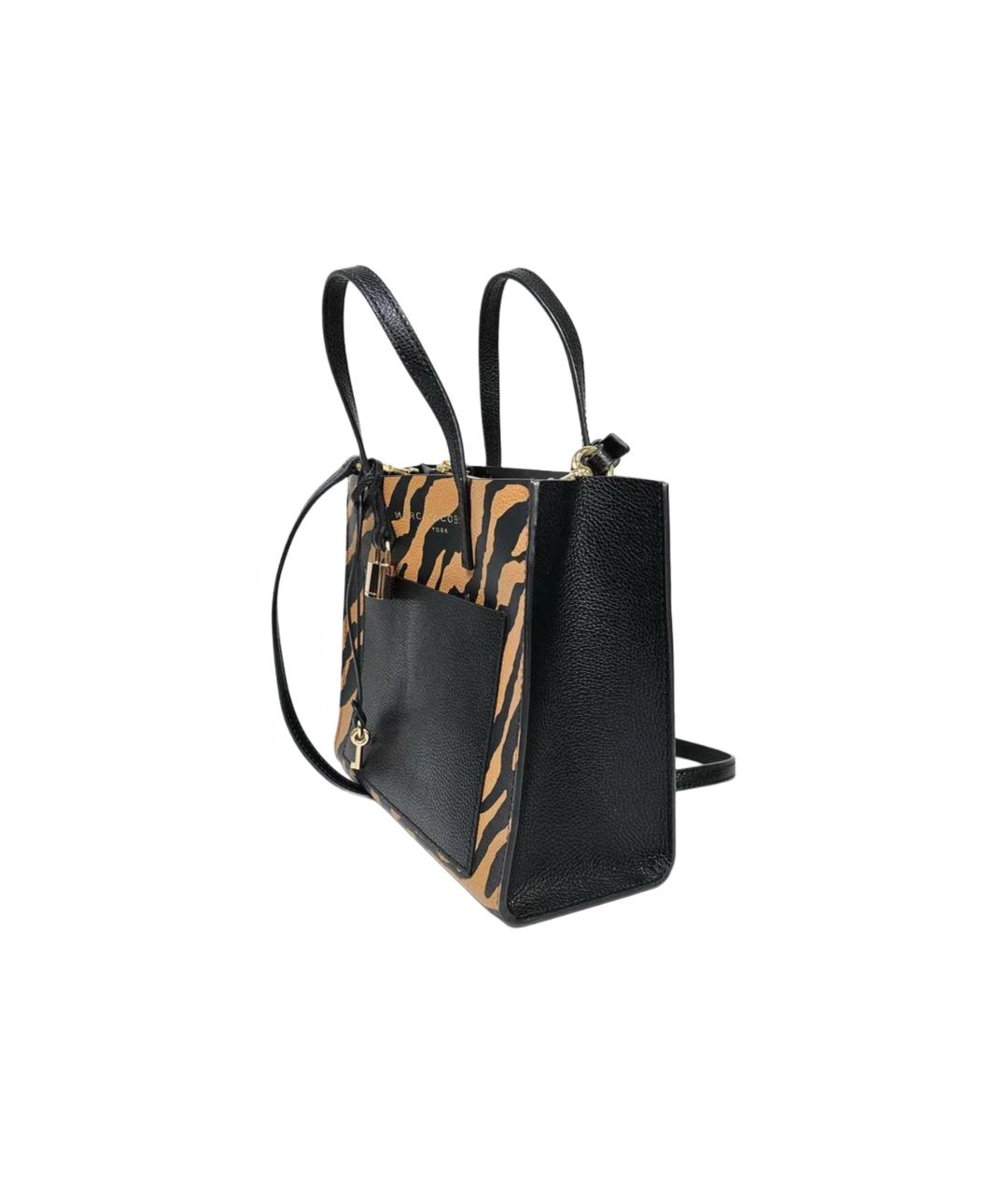 MARC JACOBS Черная кожаная сумка через плечо, фото 5