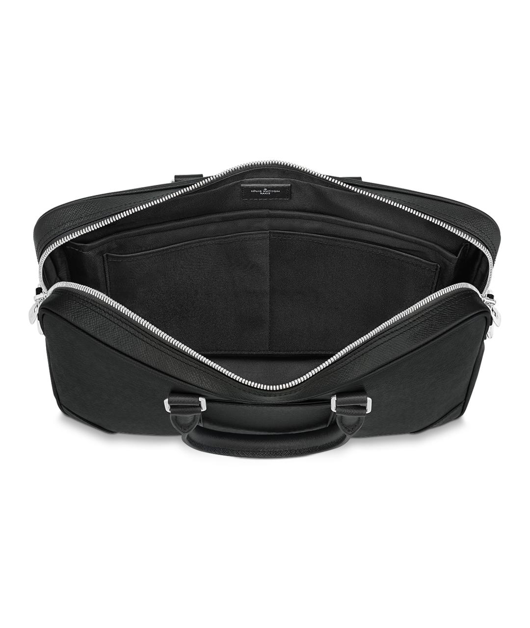 LOUIS VUITTON Черный портфель, фото 4