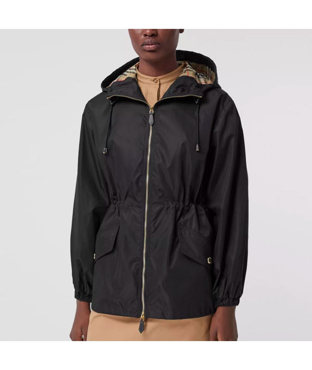 BURBERRY Черная куртка, фото 4