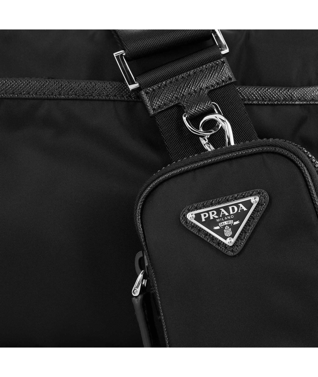 PRADA Черная сумка на плечо, фото 6