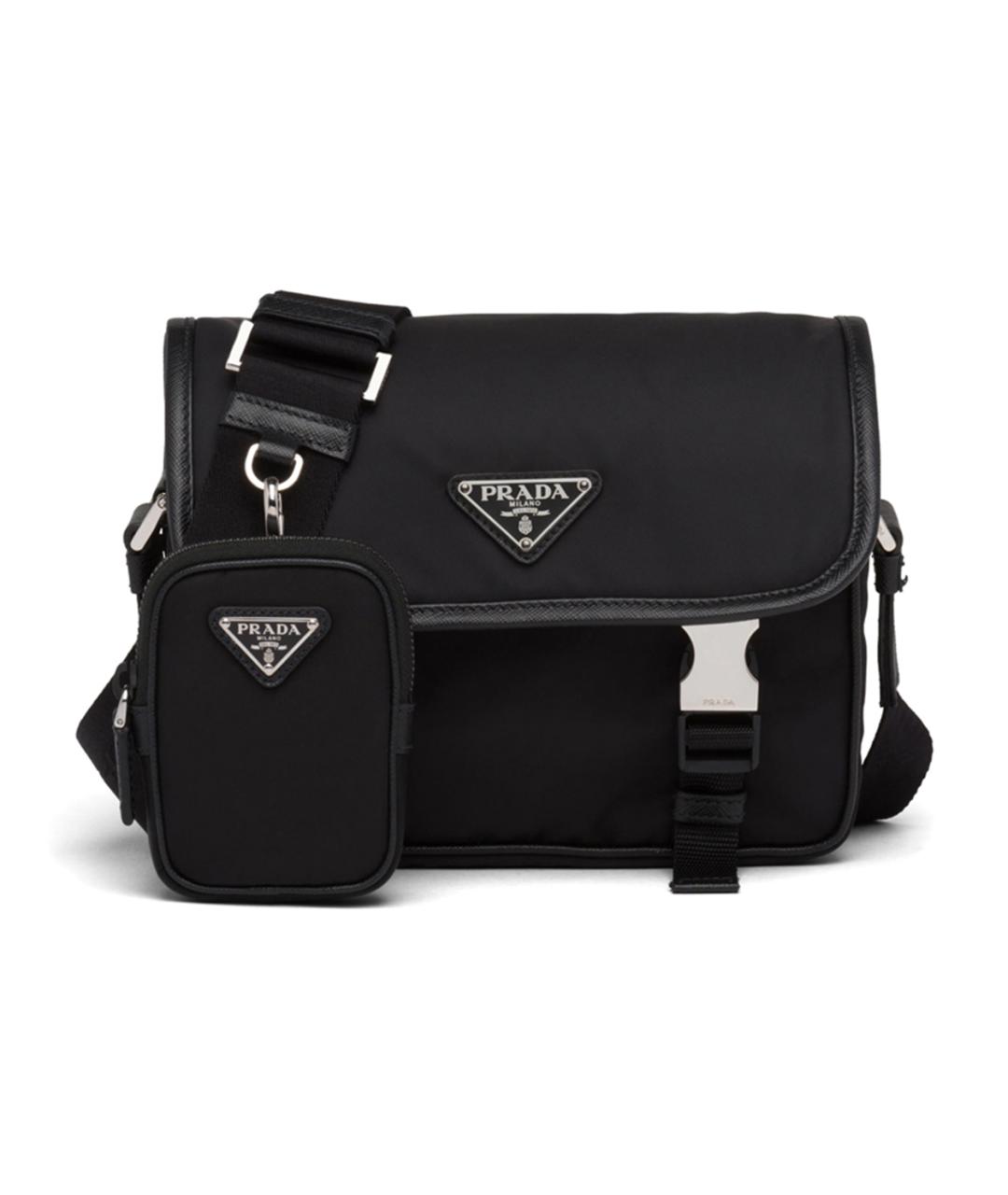 PRADA Черная сумка на плечо, фото 1