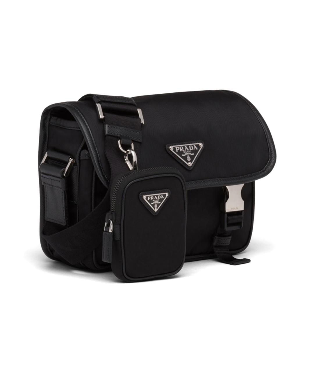 PRADA Черная сумка на плечо, фото 2