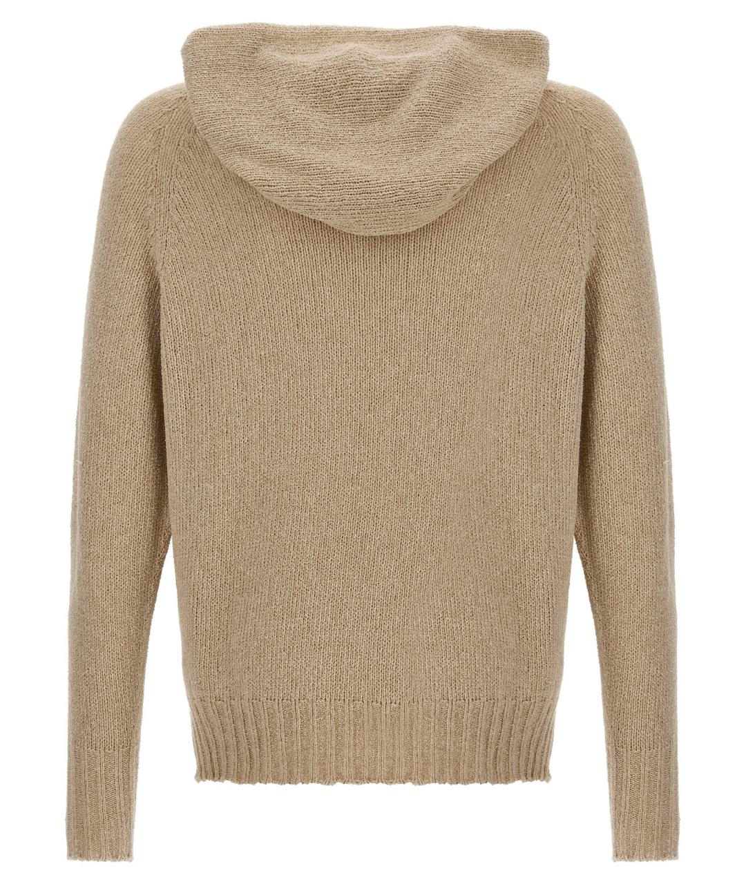 MA'RY'YA Бежевый шерстяной джемпер / свитер, фото 2