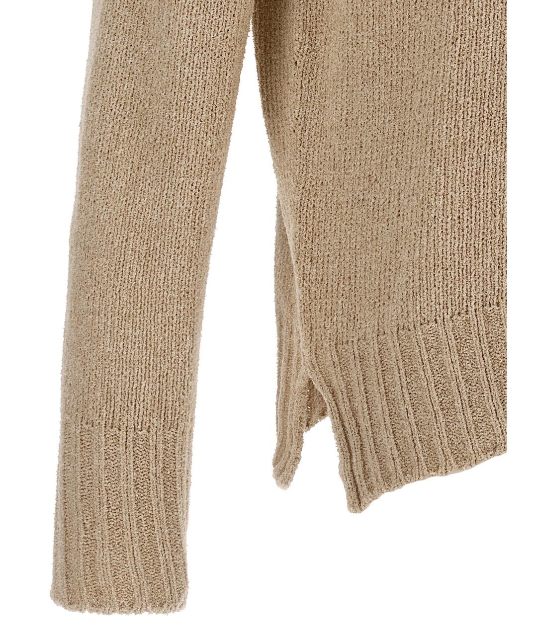 MA'RY'YA Бежевый шерстяной джемпер / свитер, фото 4