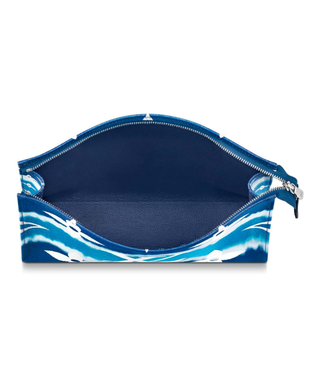 LOUIS VUITTON Синяя косметичка, фото 4