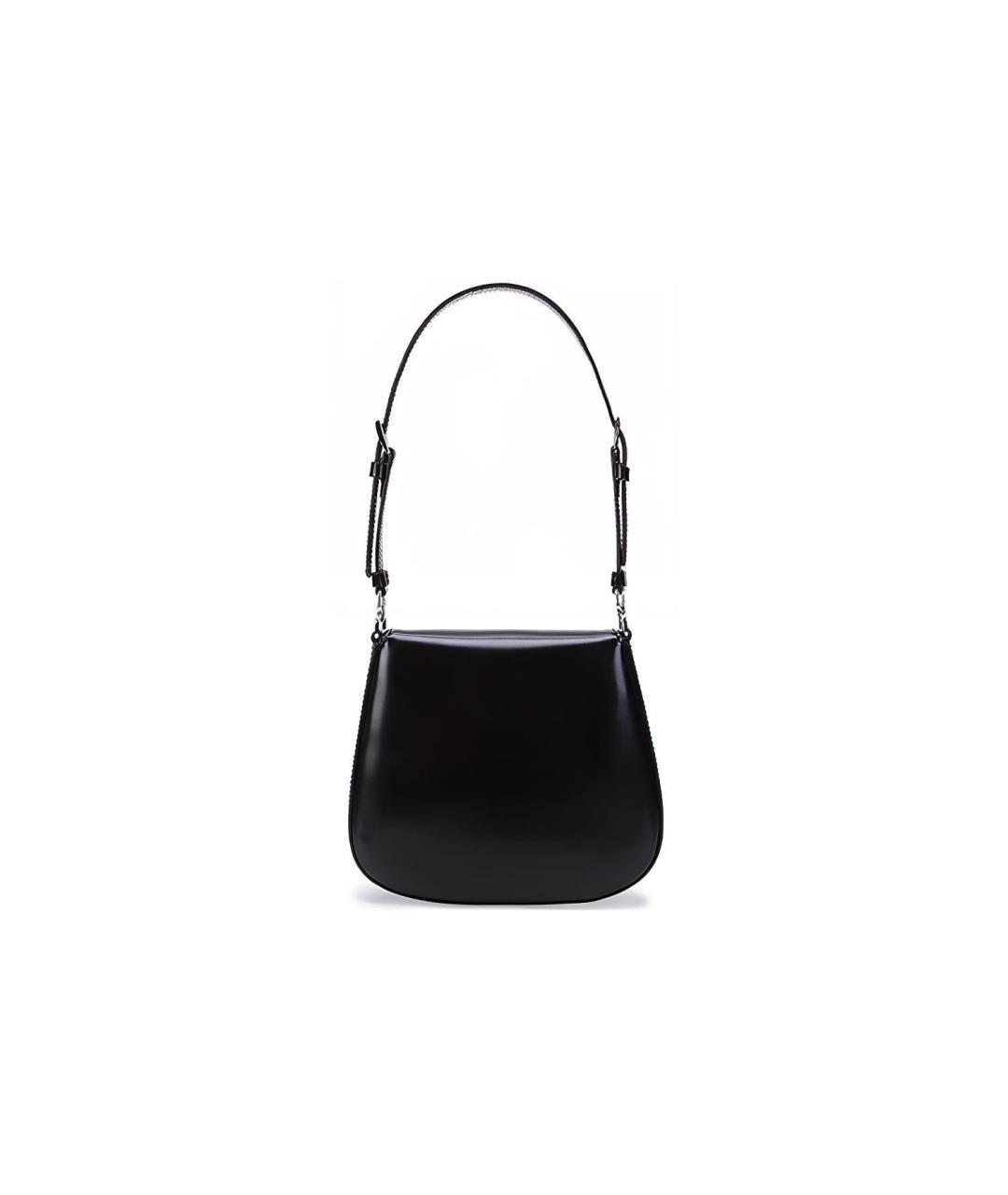 PRADA Черная кожаная сумка через плечо, фото 3