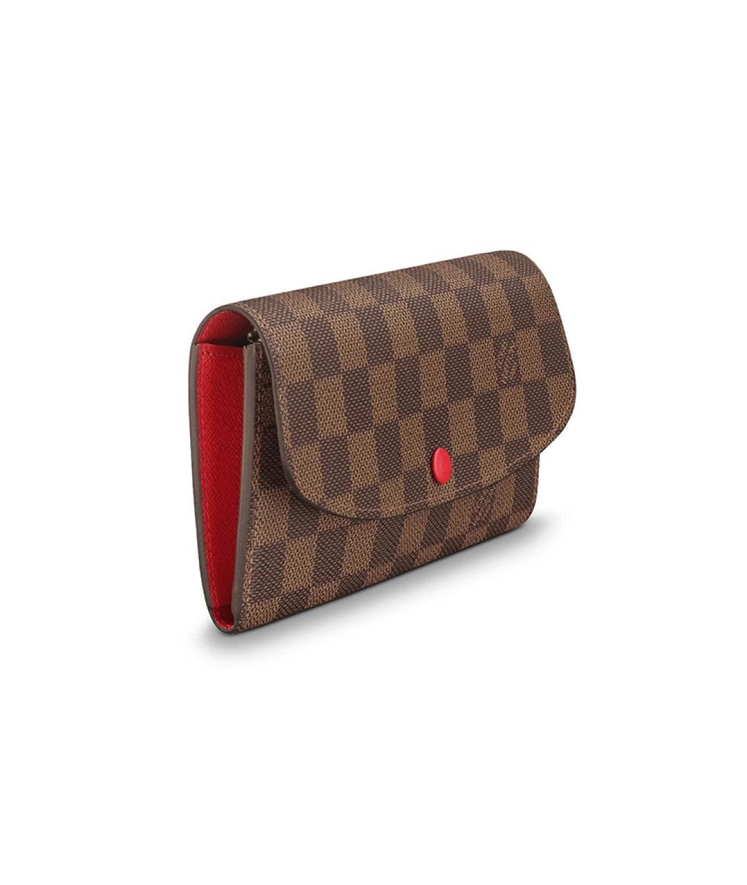 LOUIS VUITTON Коричневый кошелек, фото 2