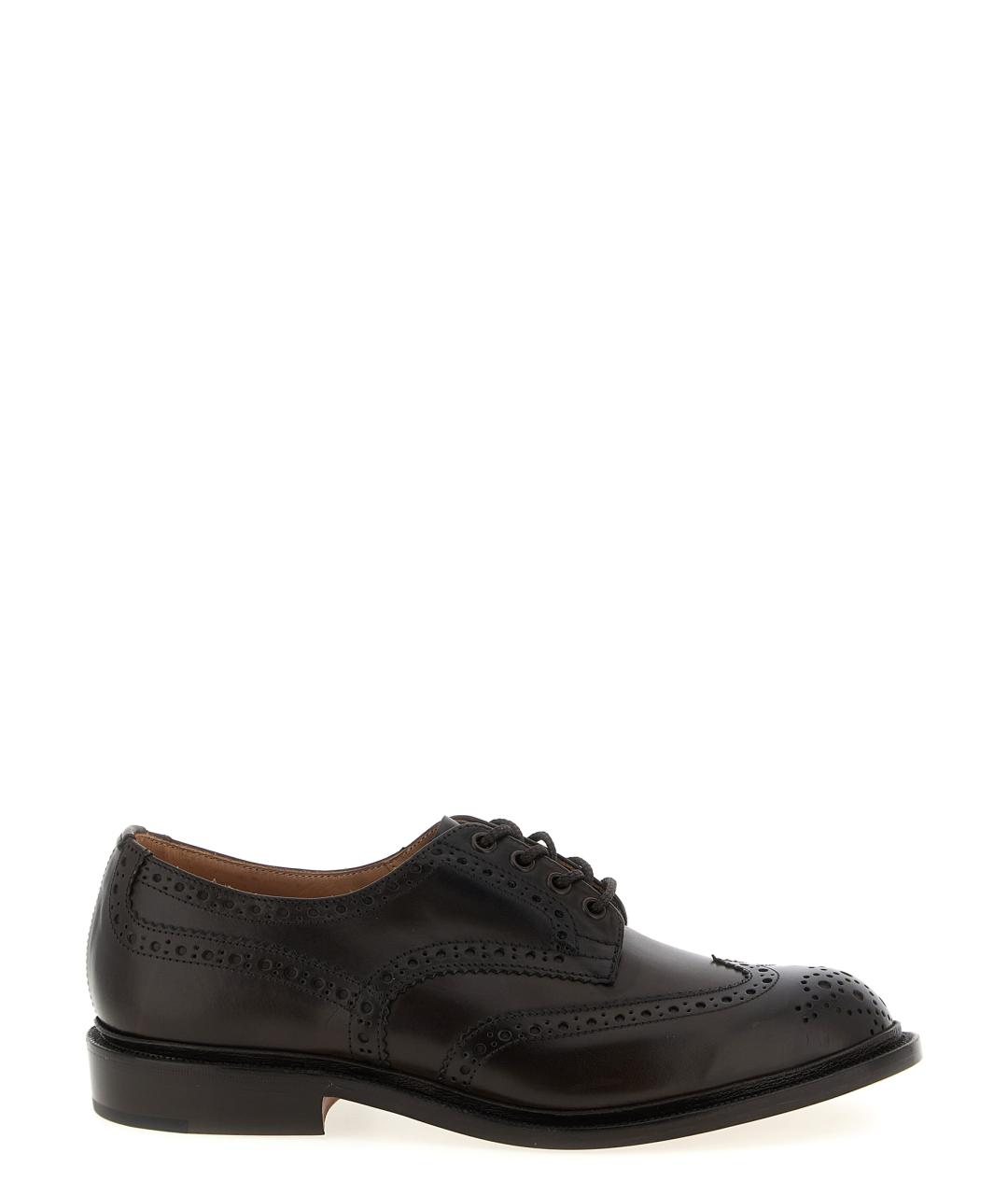TRICKER'S Коричневые кожаные туфли, фото 1
