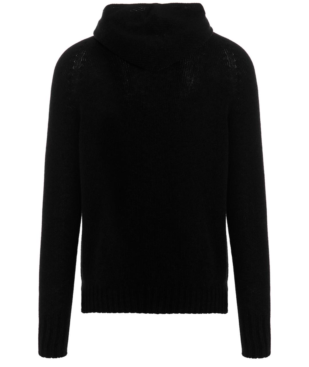 MA'RY'YA Черный шерстяной джемпер / свитер, фото 2
