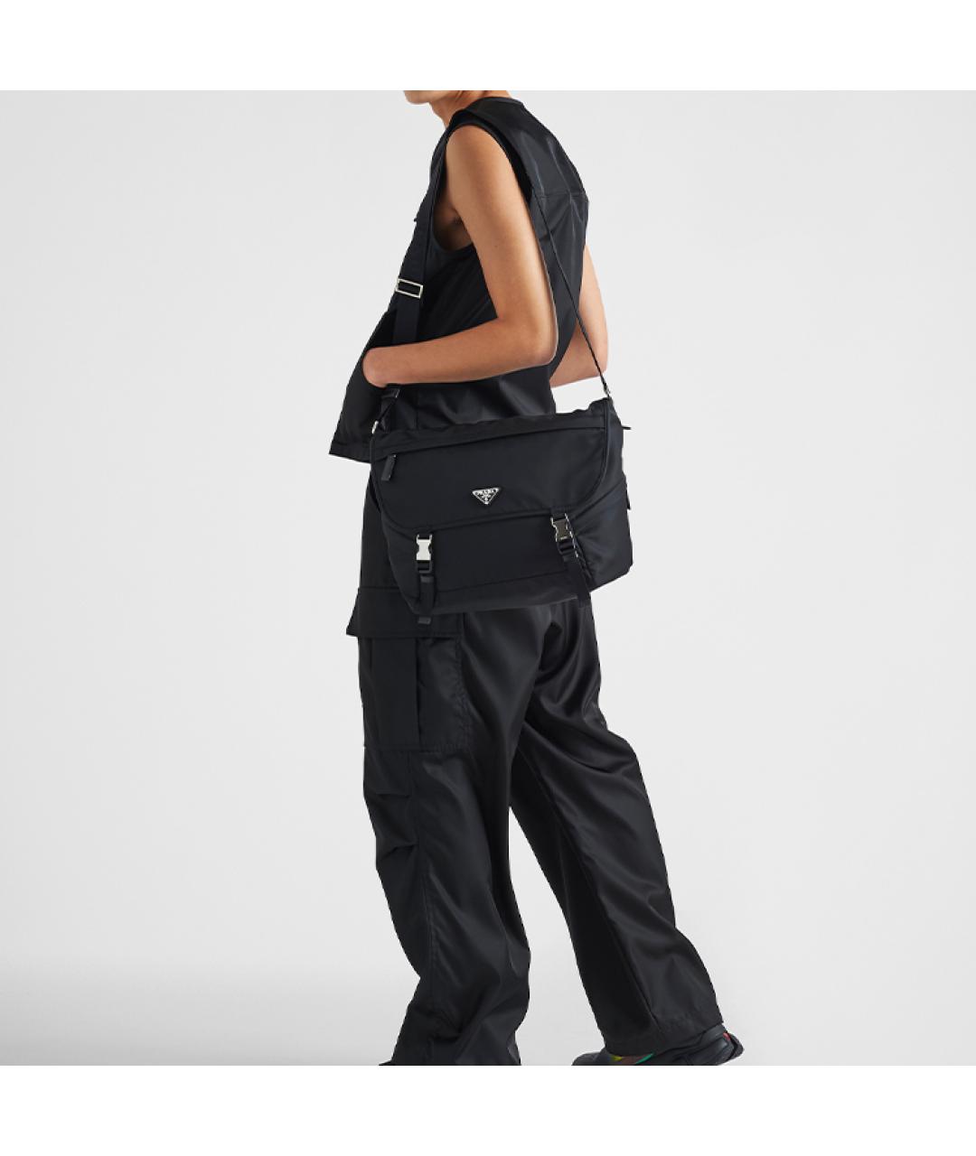 PRADA Черная сумка на плечо, фото 7
