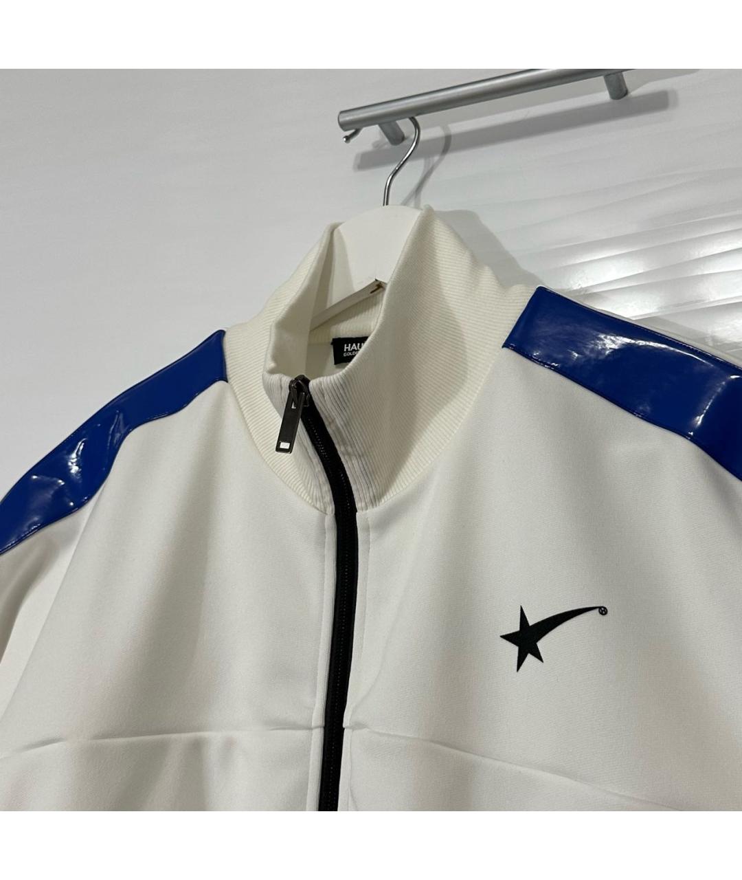 GOLDEN GOOSE DELUXE BRAND Белая полиэстеровая спортивная куртка, фото 4