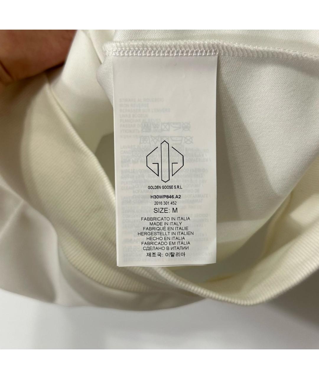 GOLDEN GOOSE DELUXE BRAND Белая полиэстеровая спортивная куртка, фото 7