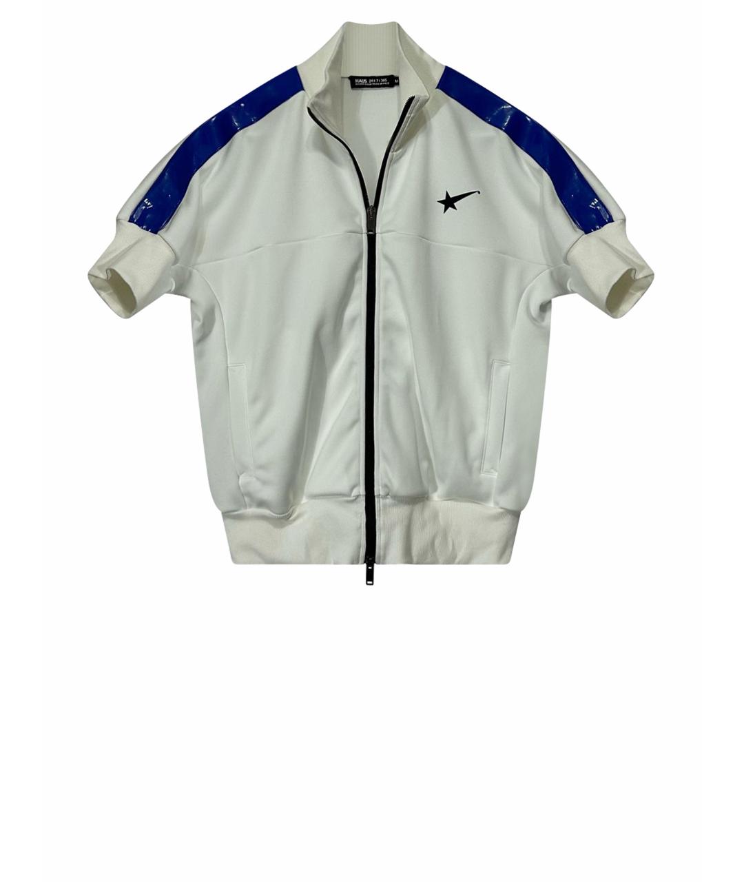 GOLDEN GOOSE DELUXE BRAND Белая полиэстеровая спортивная куртка, фото 1