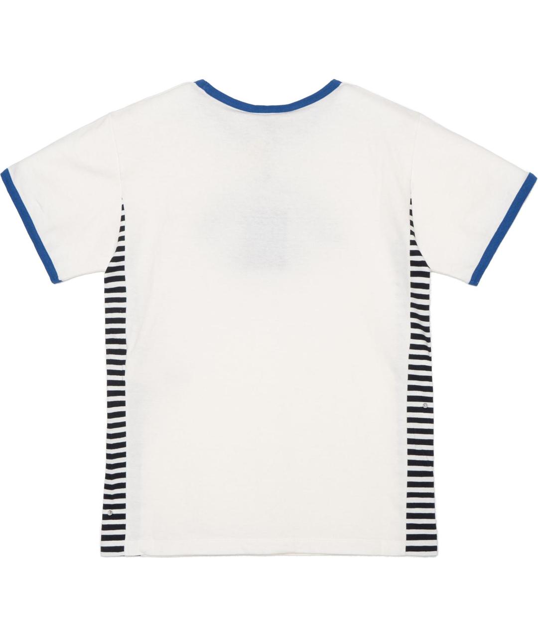 LOUIS VUITTON Белая хлопковая футболка, фото 2