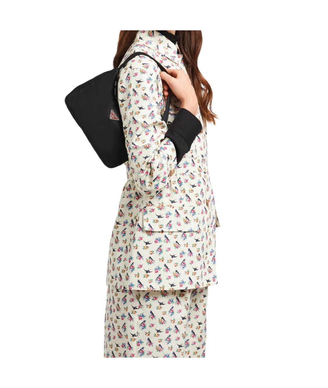 PRADA Черная сумка через плечо, фото 4