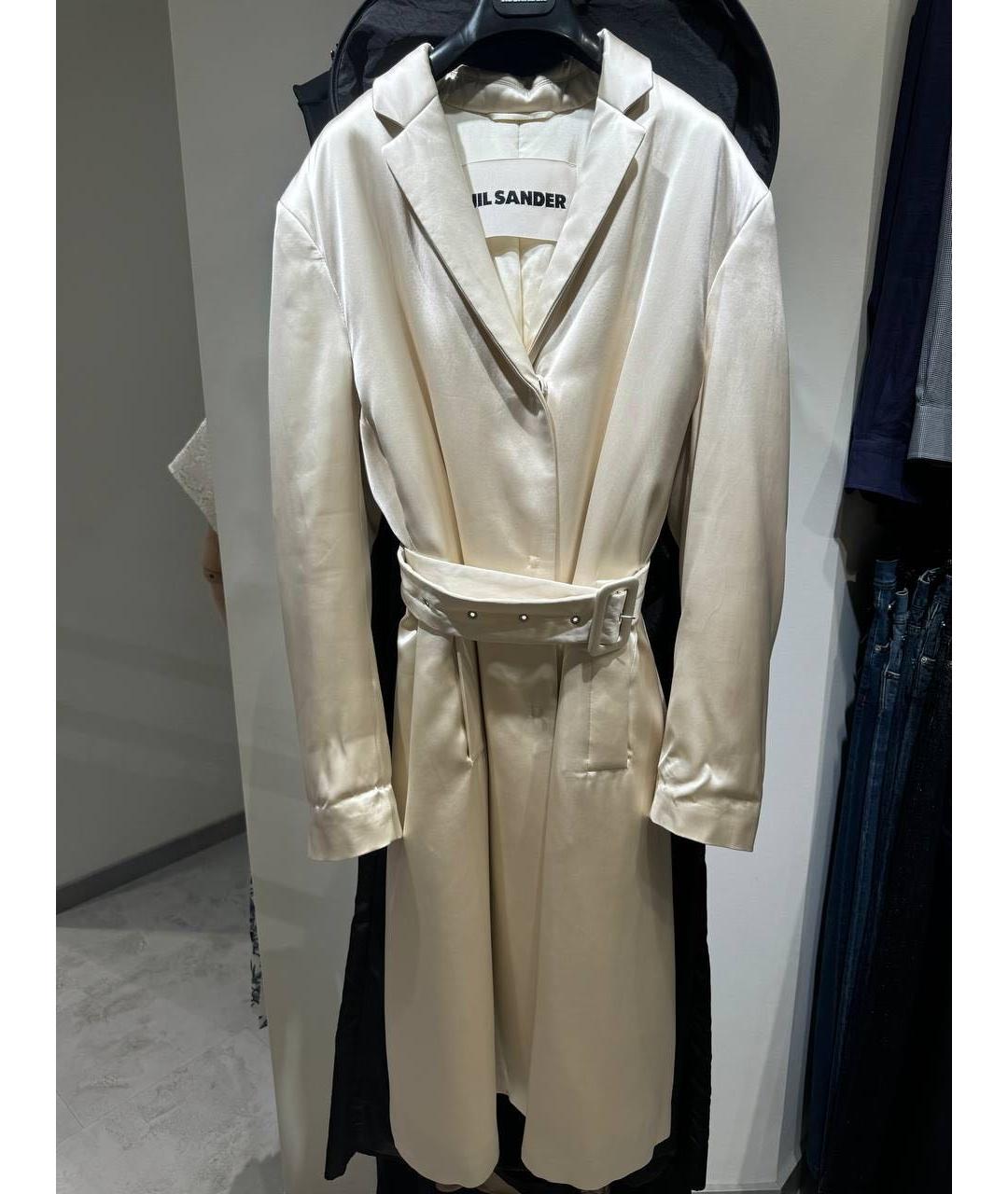 JIL SANDER Шелковое пальто, фото 3