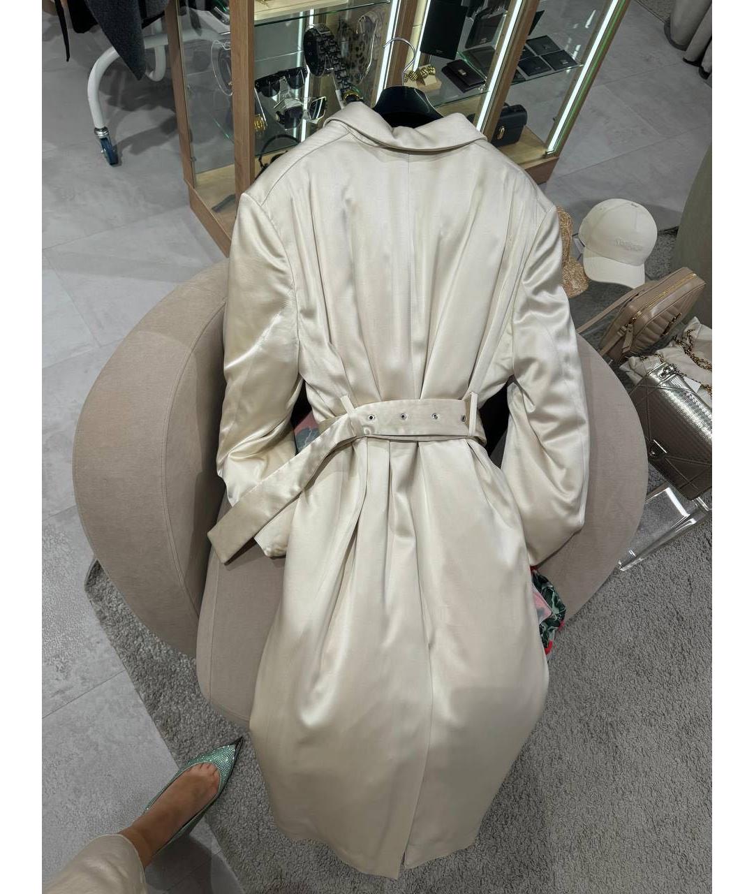 JIL SANDER Шелковое пальто, фото 2