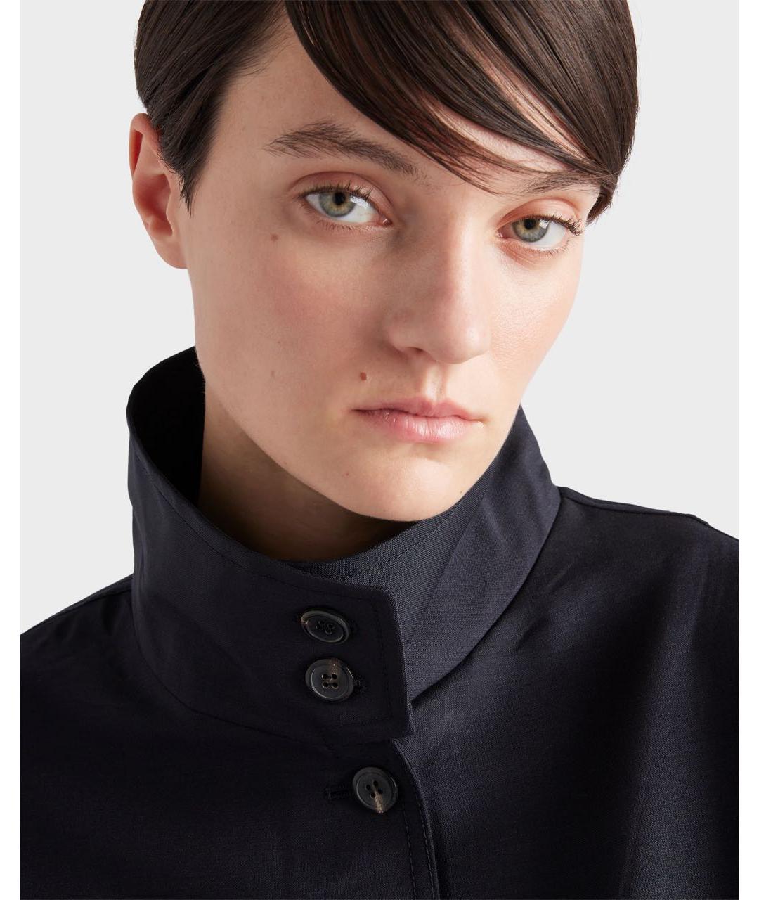 PRADA Темно-синяя куртка, фото 4