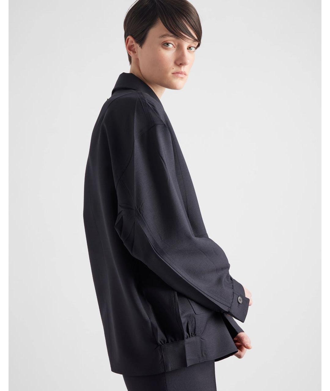 PRADA Темно-синяя куртка, фото 6