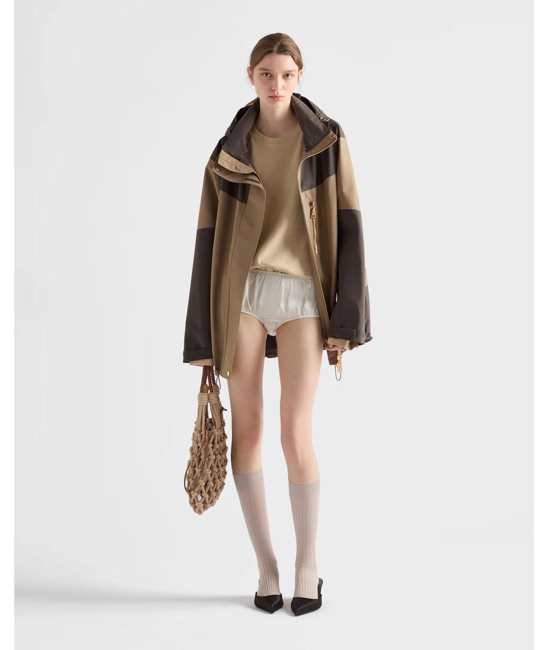 PRADA Коричневая куртка, фото 2