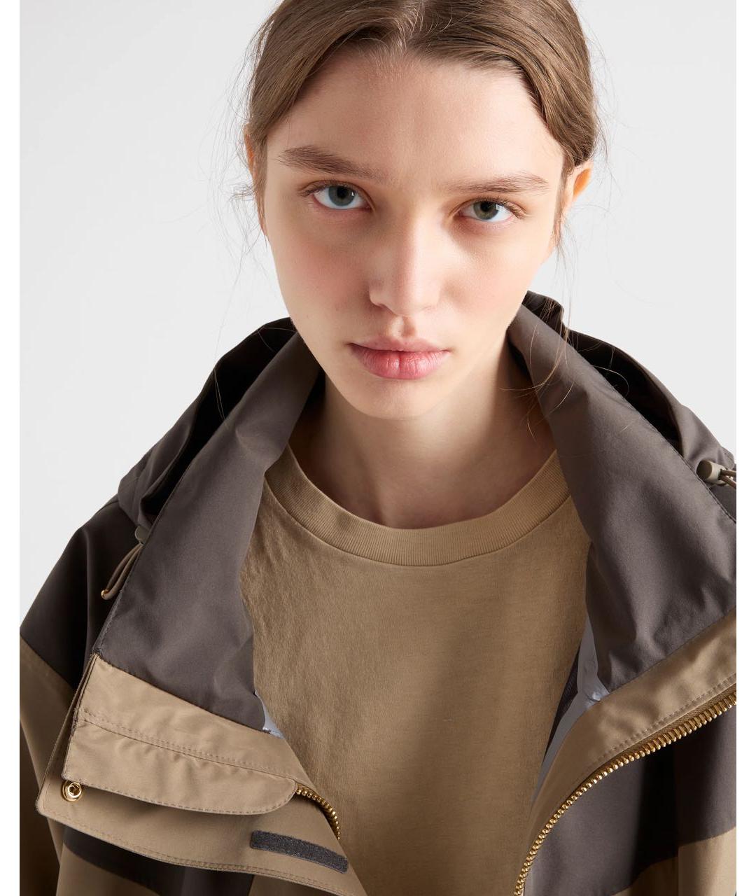 PRADA Коричневая куртка, фото 3