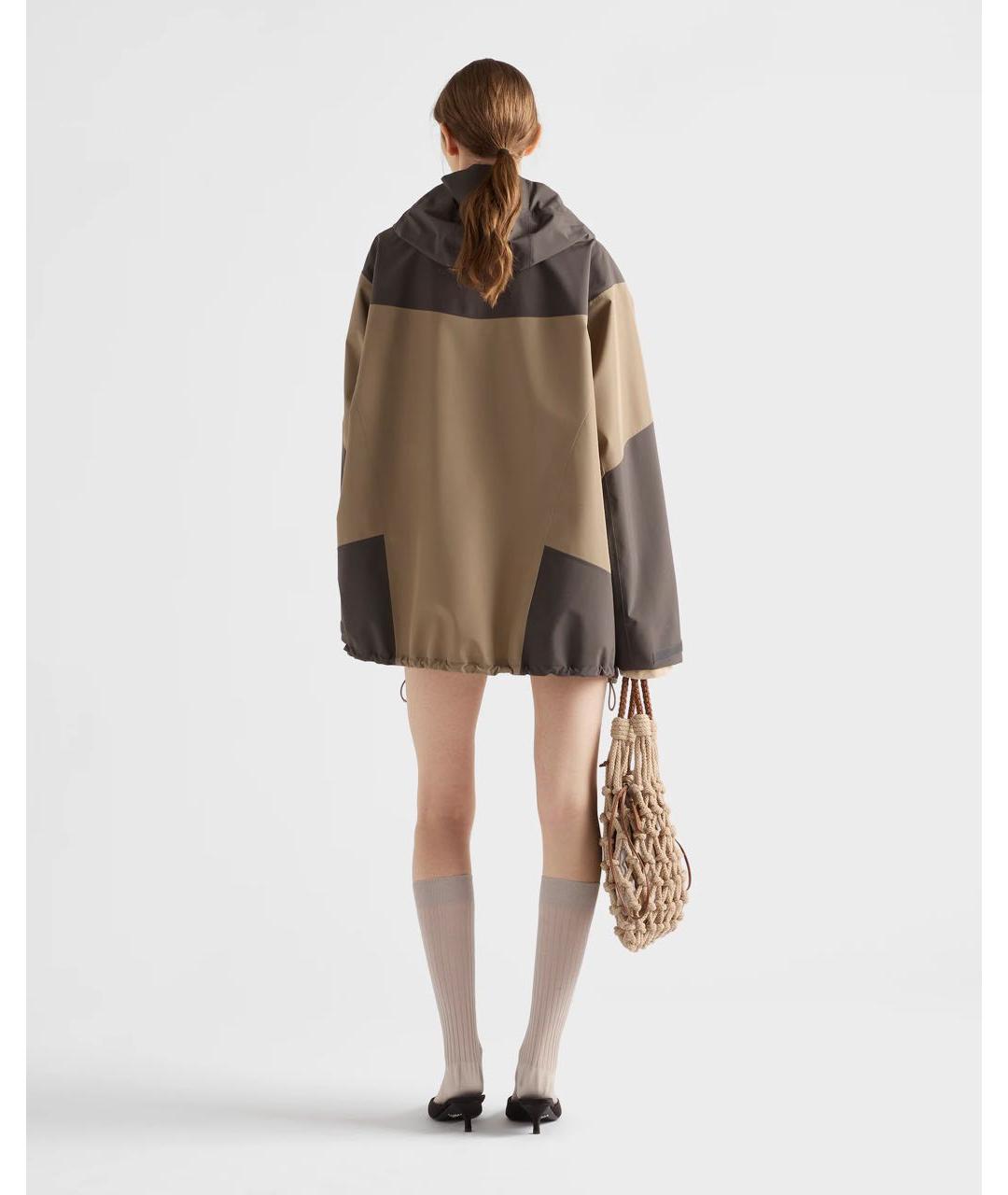 PRADA Коричневая куртка, фото 5