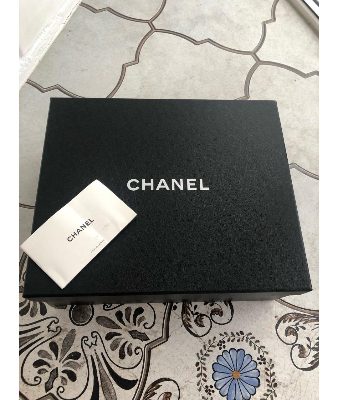 CHANEL Зеленые кроссовки, фото 8