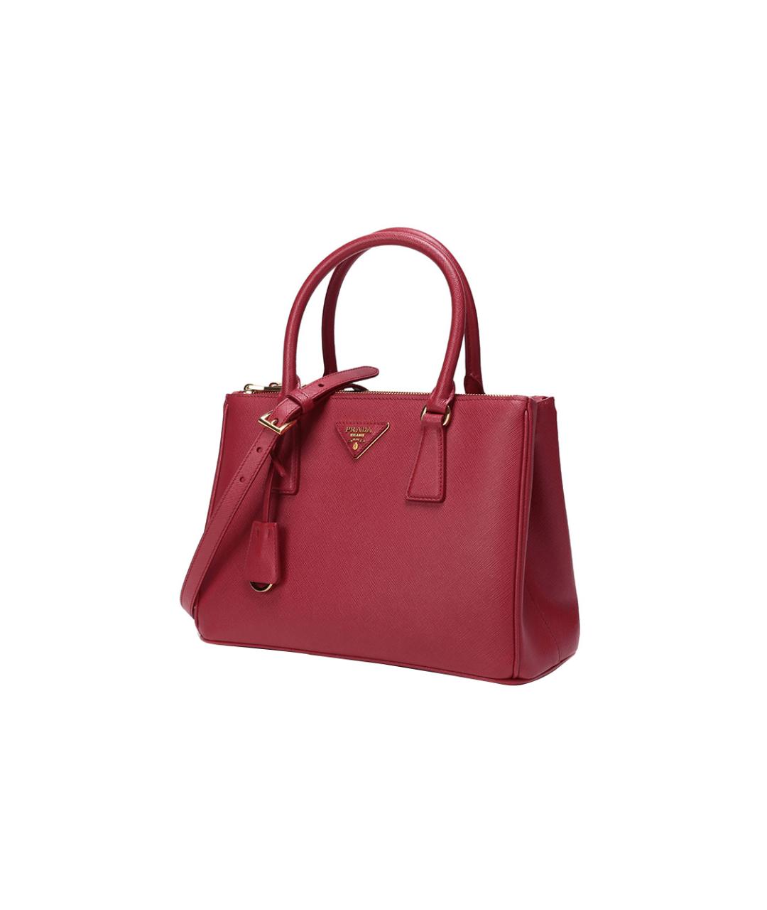 PRADA Красная кожаная сумка через плечо, фото 2