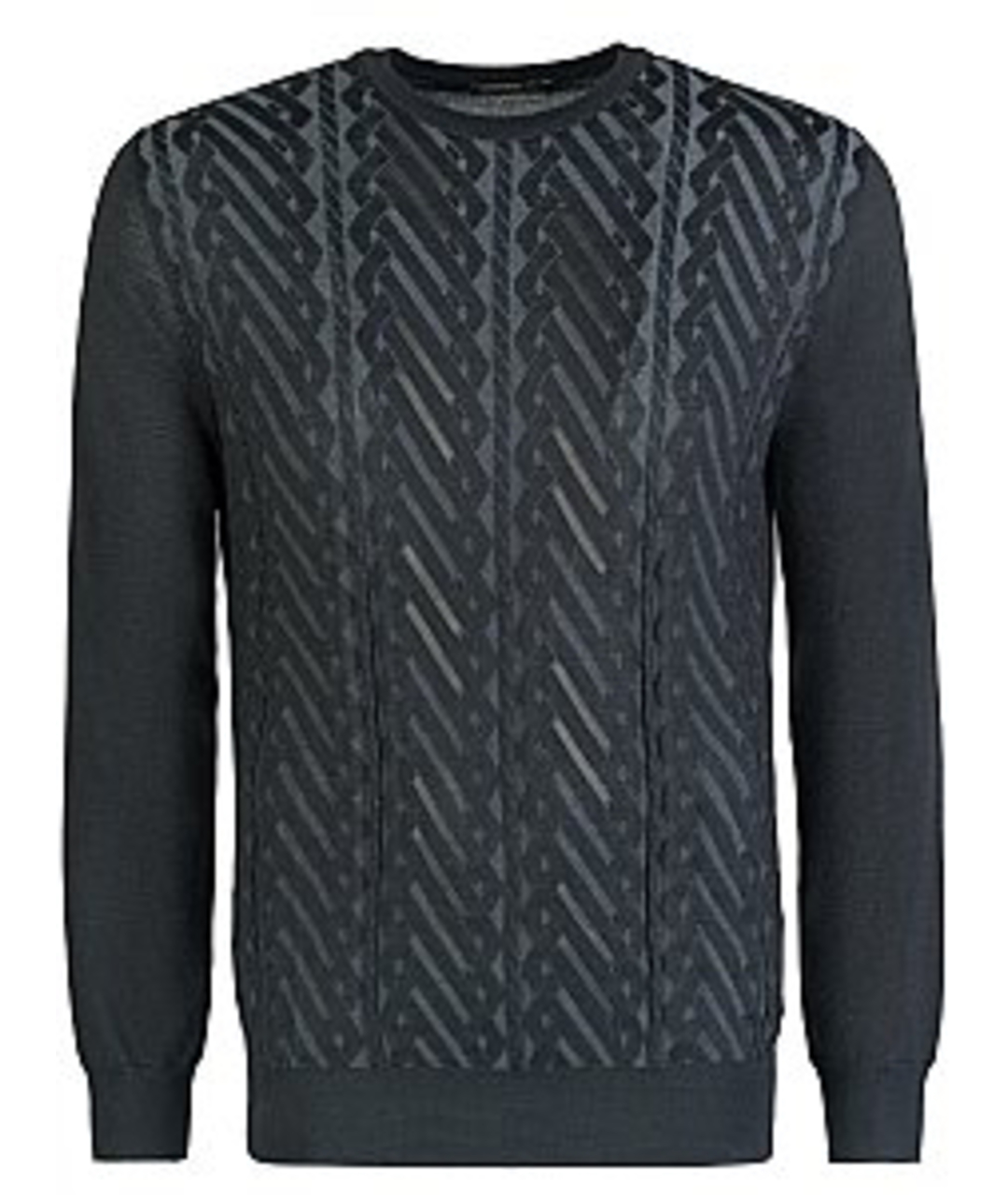 ZILLI Черный кашемировый джемпер / свитер, фото 1