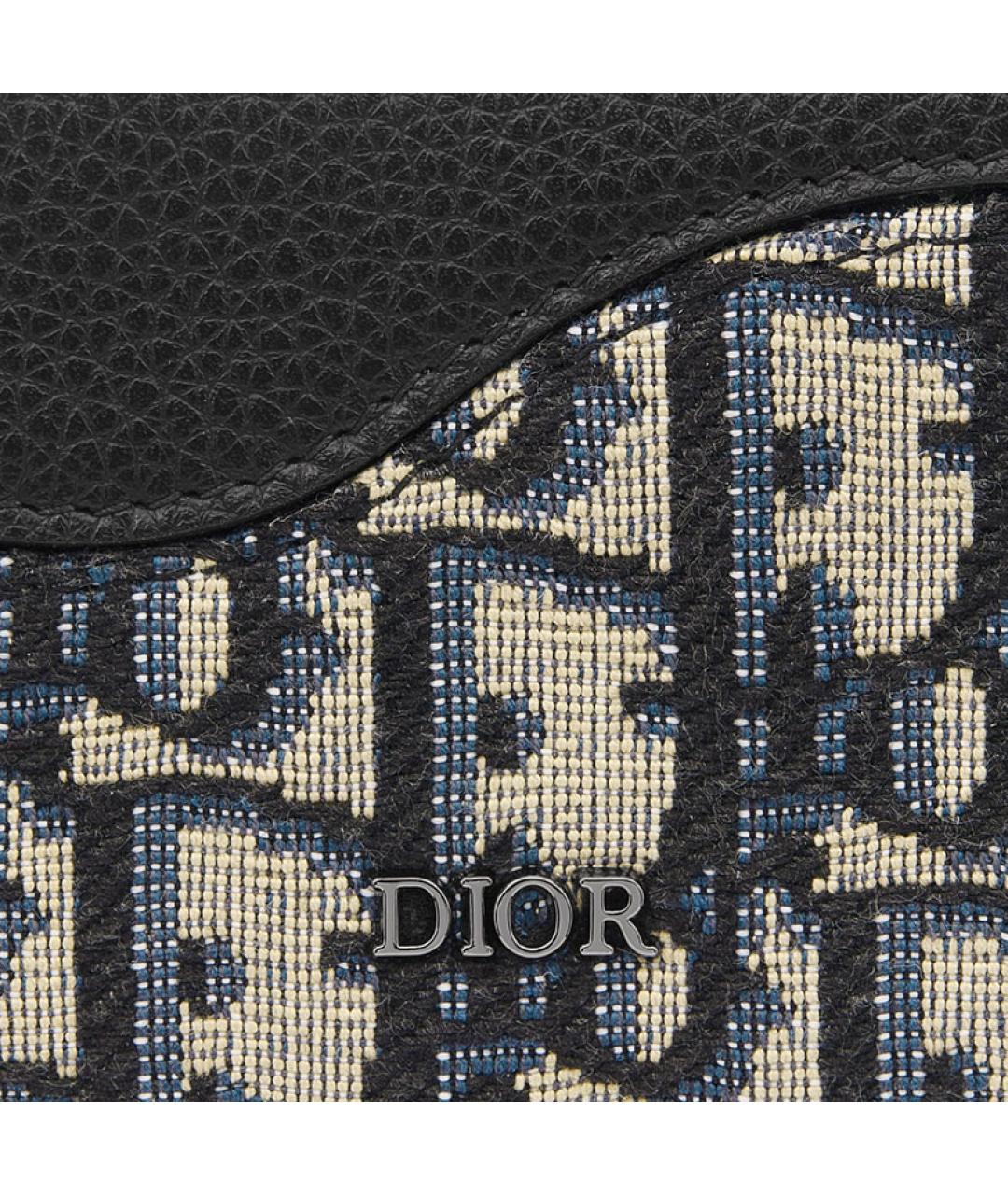 CHRISTIAN DIOR Темно-синий кардхолдер, фото 5