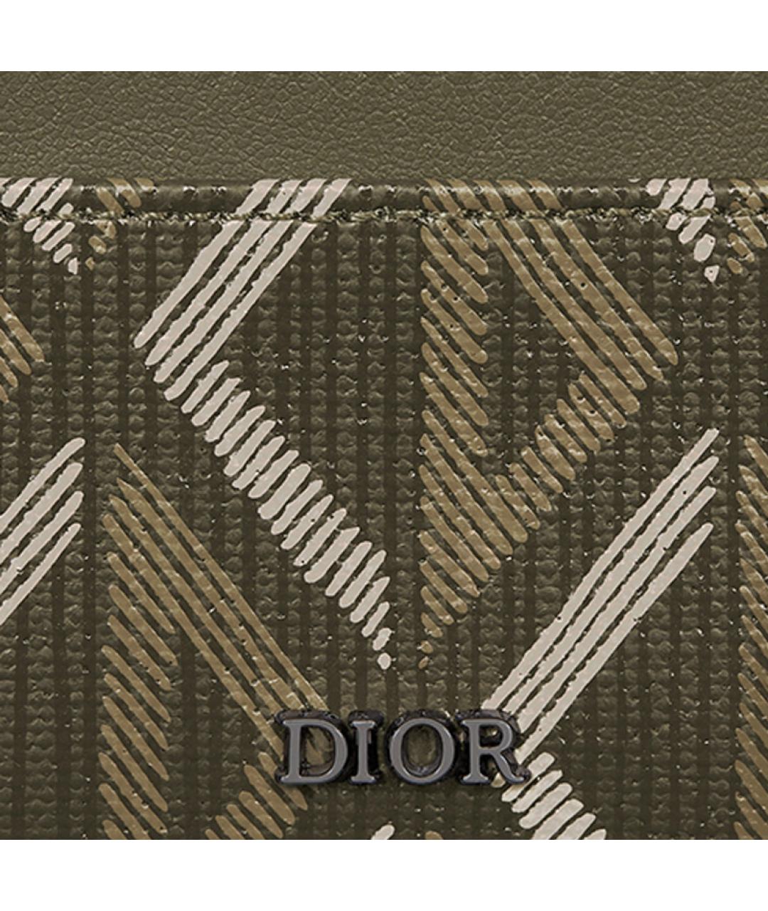 CHRISTIAN DIOR Зеленый кардхолдер, фото 4