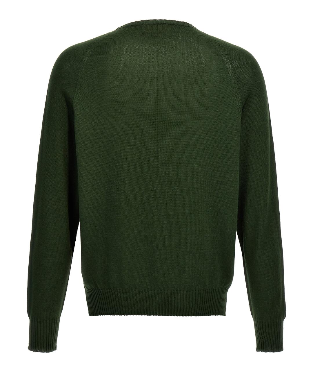 MA'RY'YA Зеленый хлопковый джемпер / свитер, фото 2