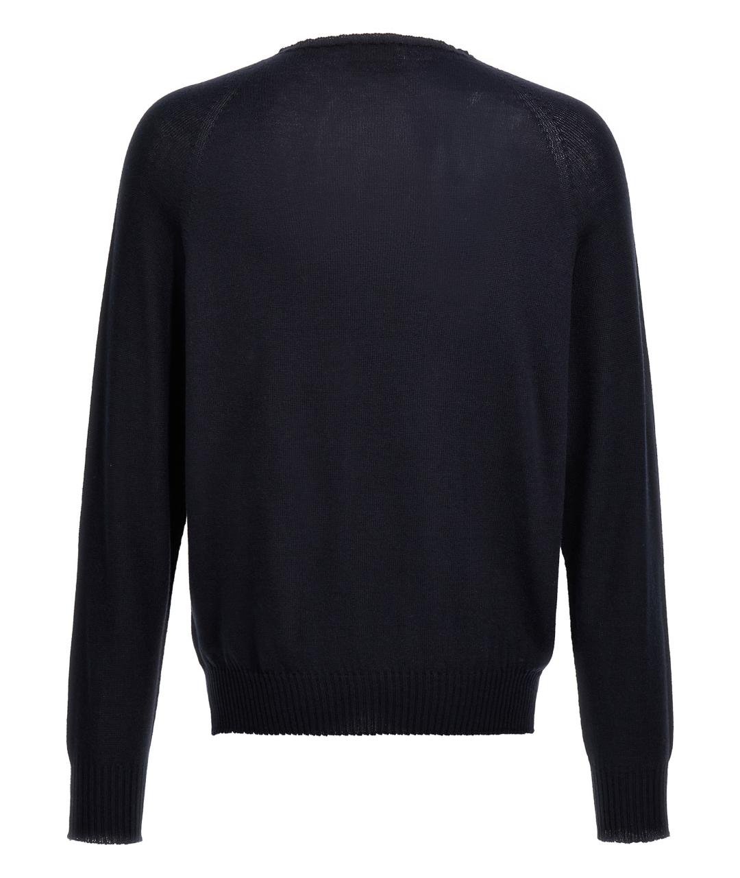 MA'RY'YA Синий хлопковый джемпер / свитер, фото 2