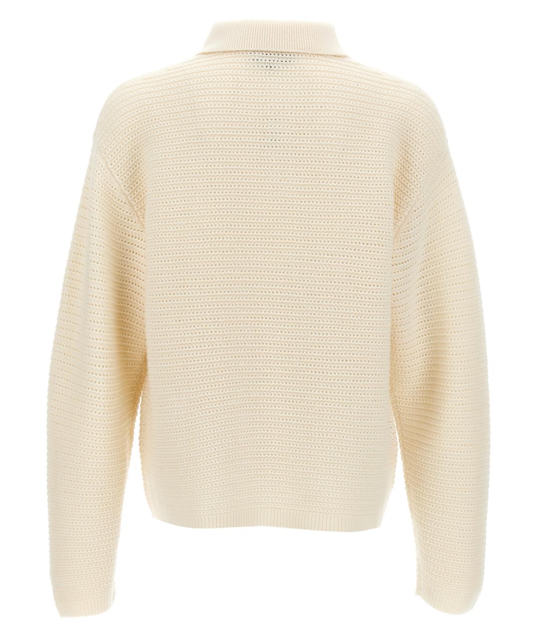 PURPLE Белый шерстяной джемпер / свитер, фото 2