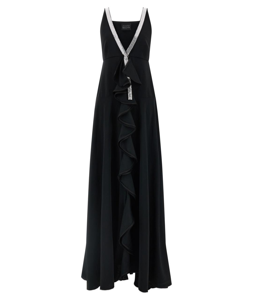 GIOVANNI BEDIN Черное вечернее платье, фото 1