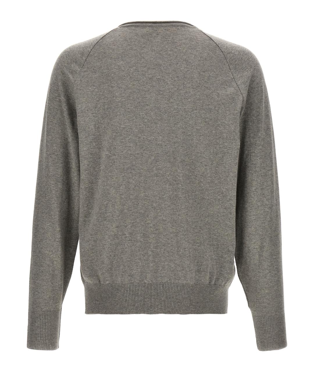 MA'RY'YA Серый хлопковый джемпер / свитер, фото 2
