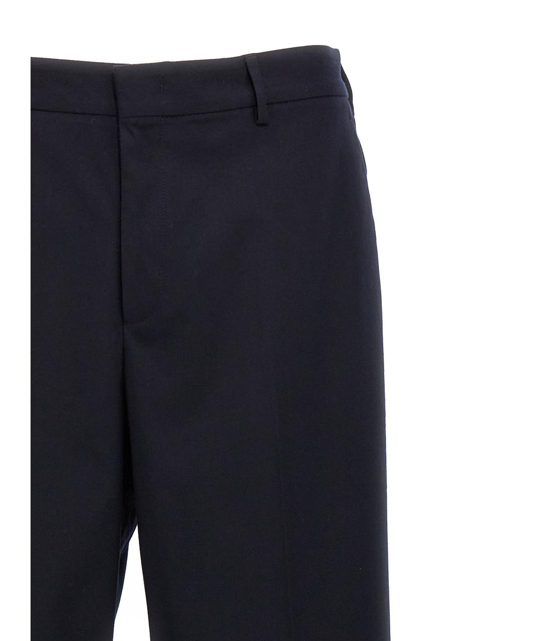 CELLAR DOOR Синие хлопковые повседневные брюки, фото 3