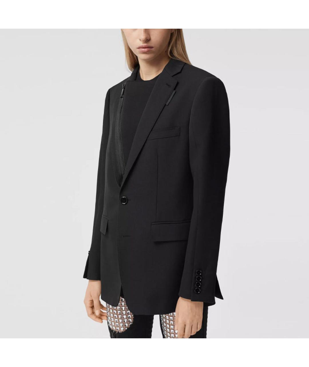 BURBERRY Черный жакет/пиджак, фото 5