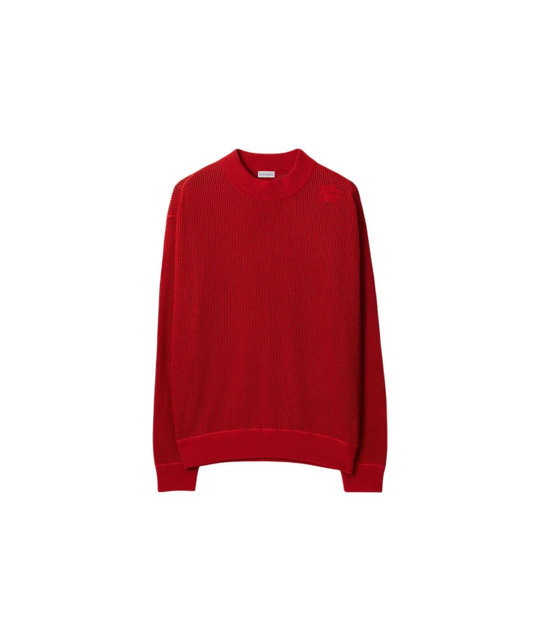 BURBERRY Красный джемпер / свитер, фото 1