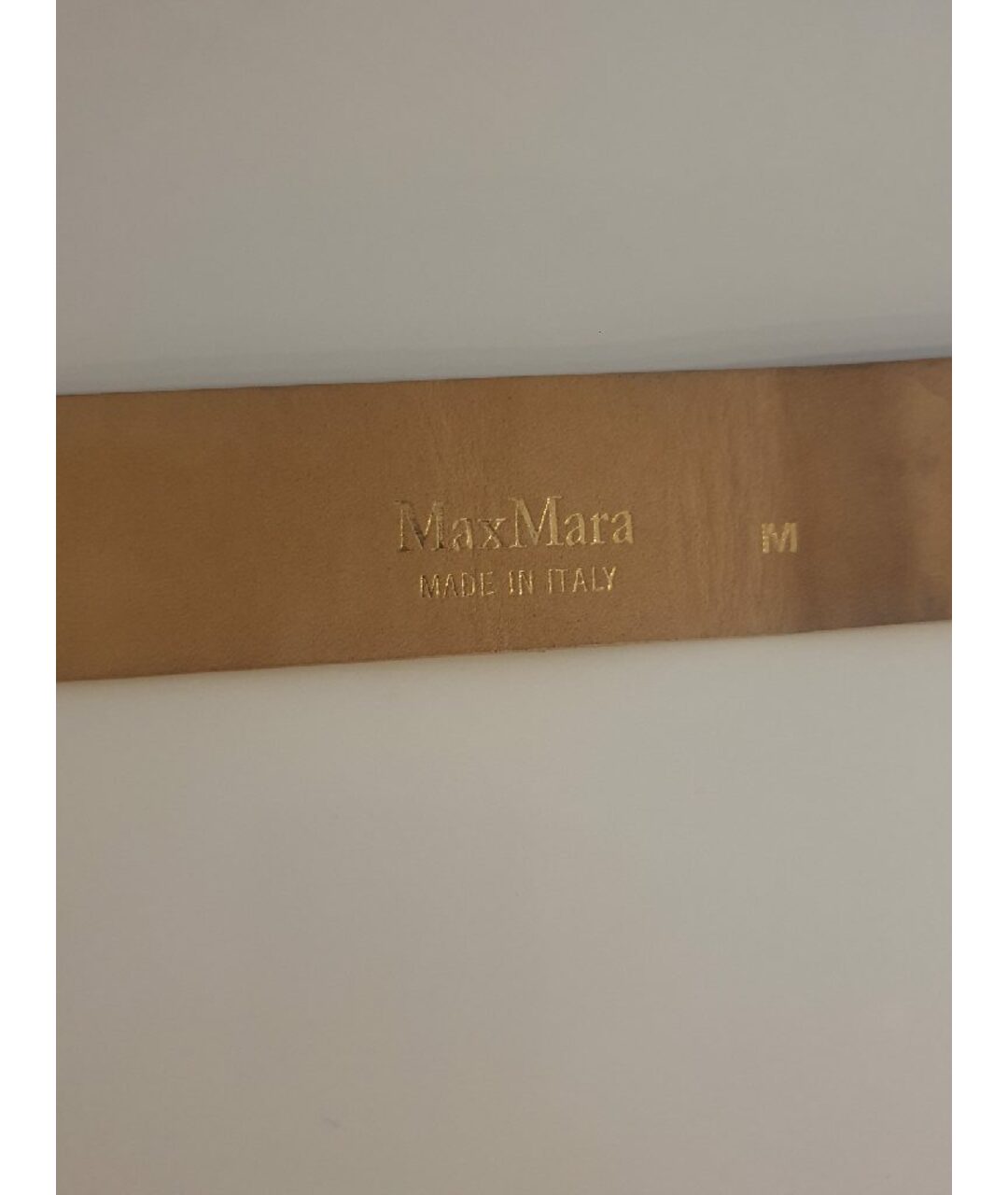 MAX MARA Бежевый ремень, фото 3