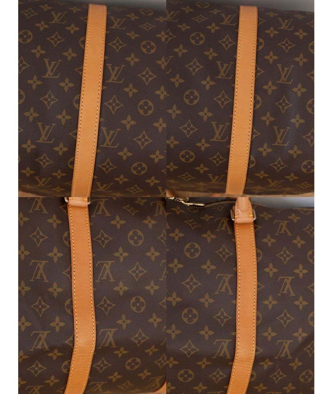 LOUIS VUITTON Коричневая дорожная/спортивная сумка, фото 8