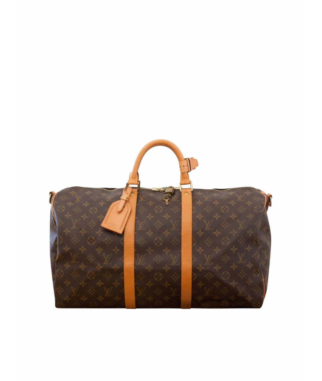LOUIS VUITTON Коричневая дорожная/спортивная сумка, фото 1