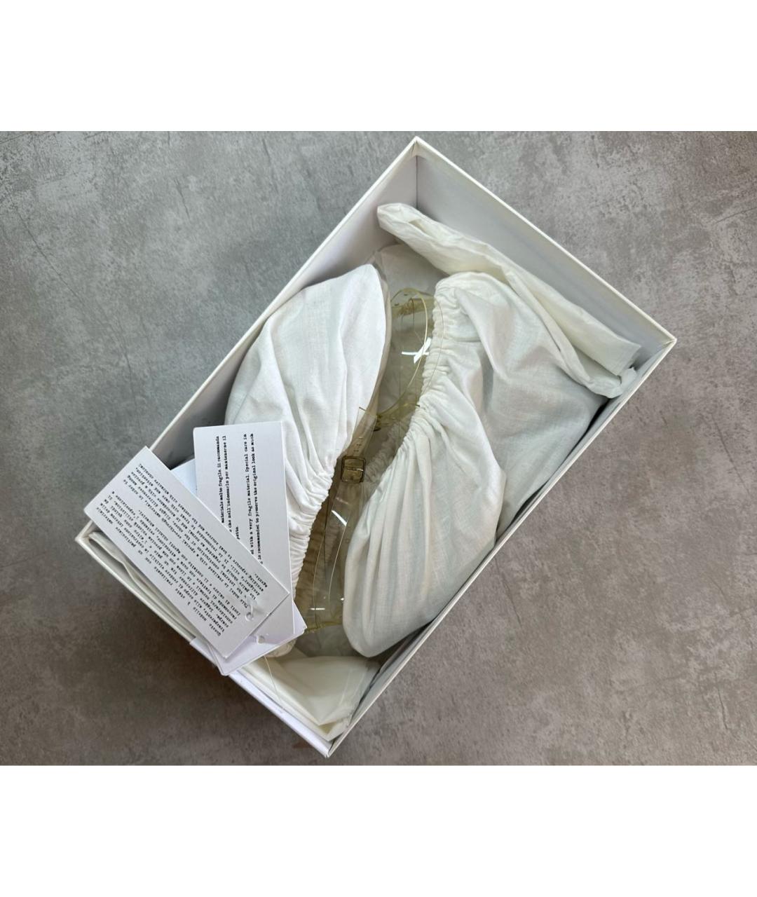 MAISON MARGIELA Белые ботильоны, фото 5