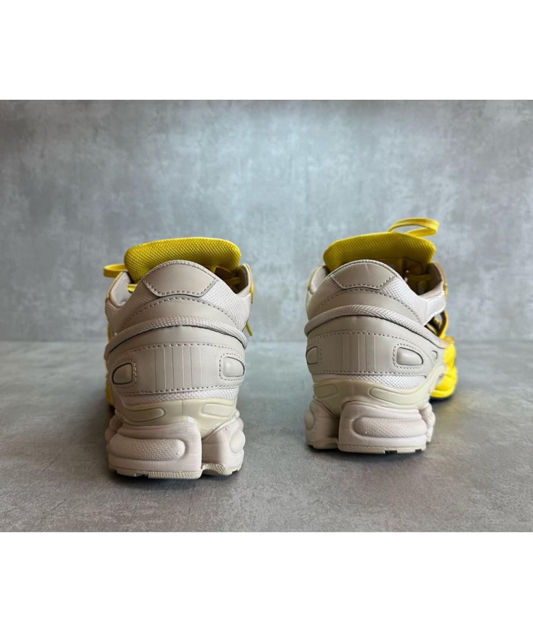 ADIDAS X RAF SIMONS Черные низкие кроссовки / кеды, фото 4