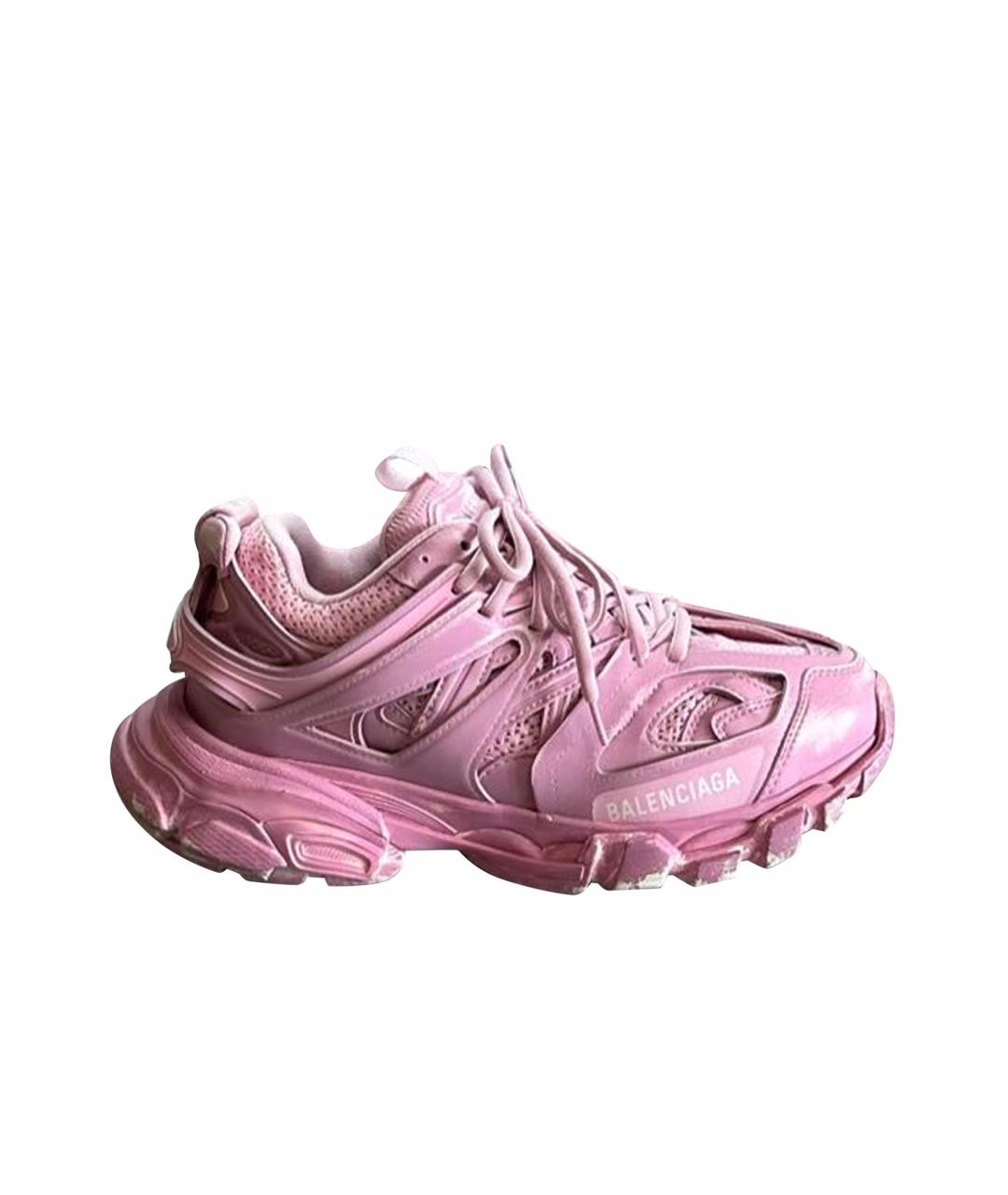 BALENCIAGA Розовые кроссовки, фото 1