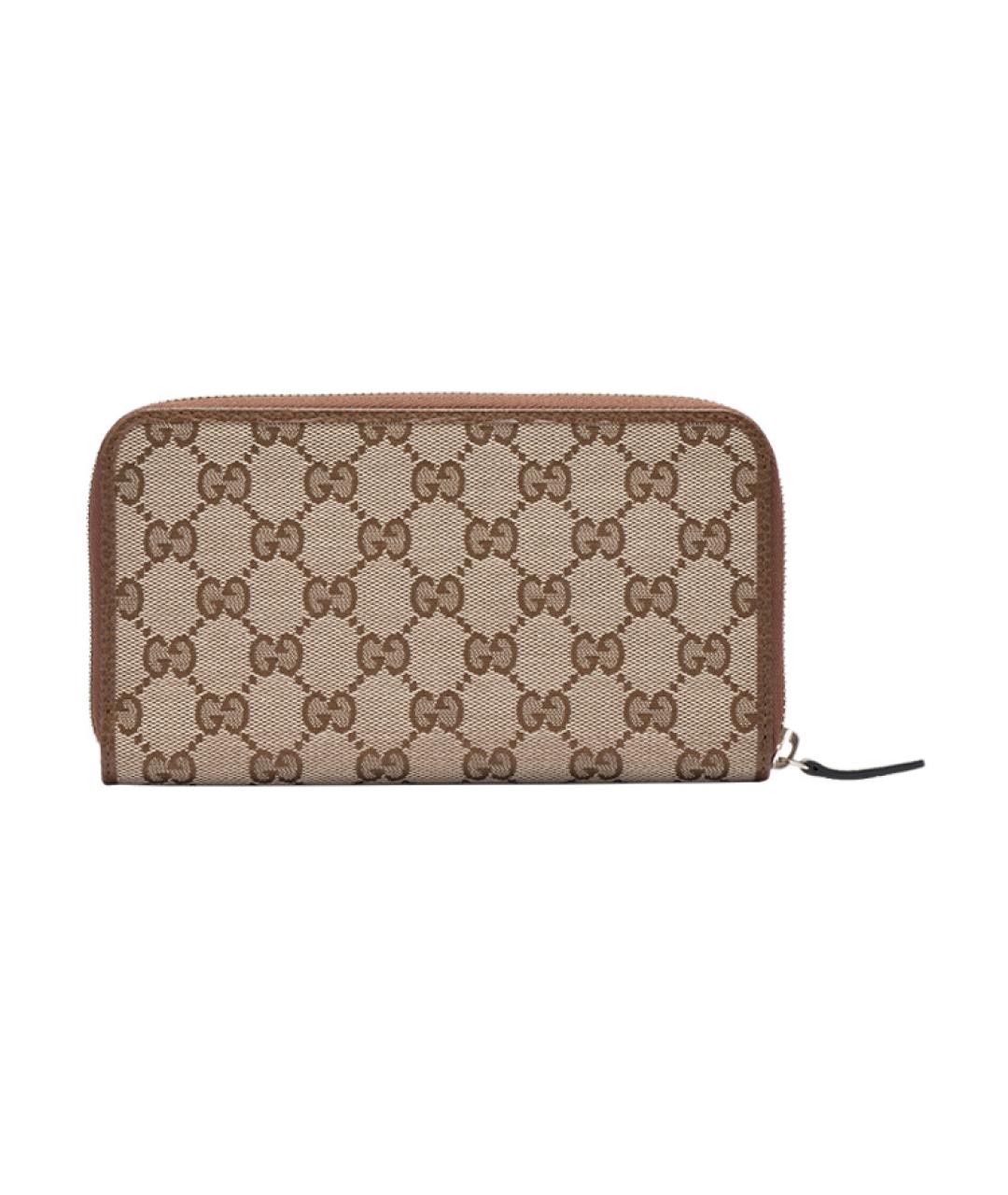 GUCCI Коричневый кошелек, фото 1