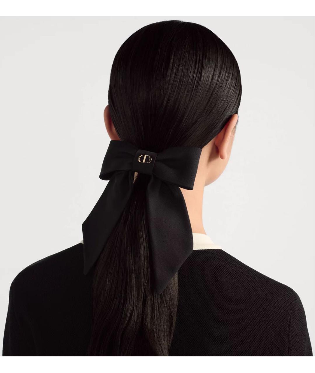 CHRISTIAN DIOR Черная заколка, фото 3