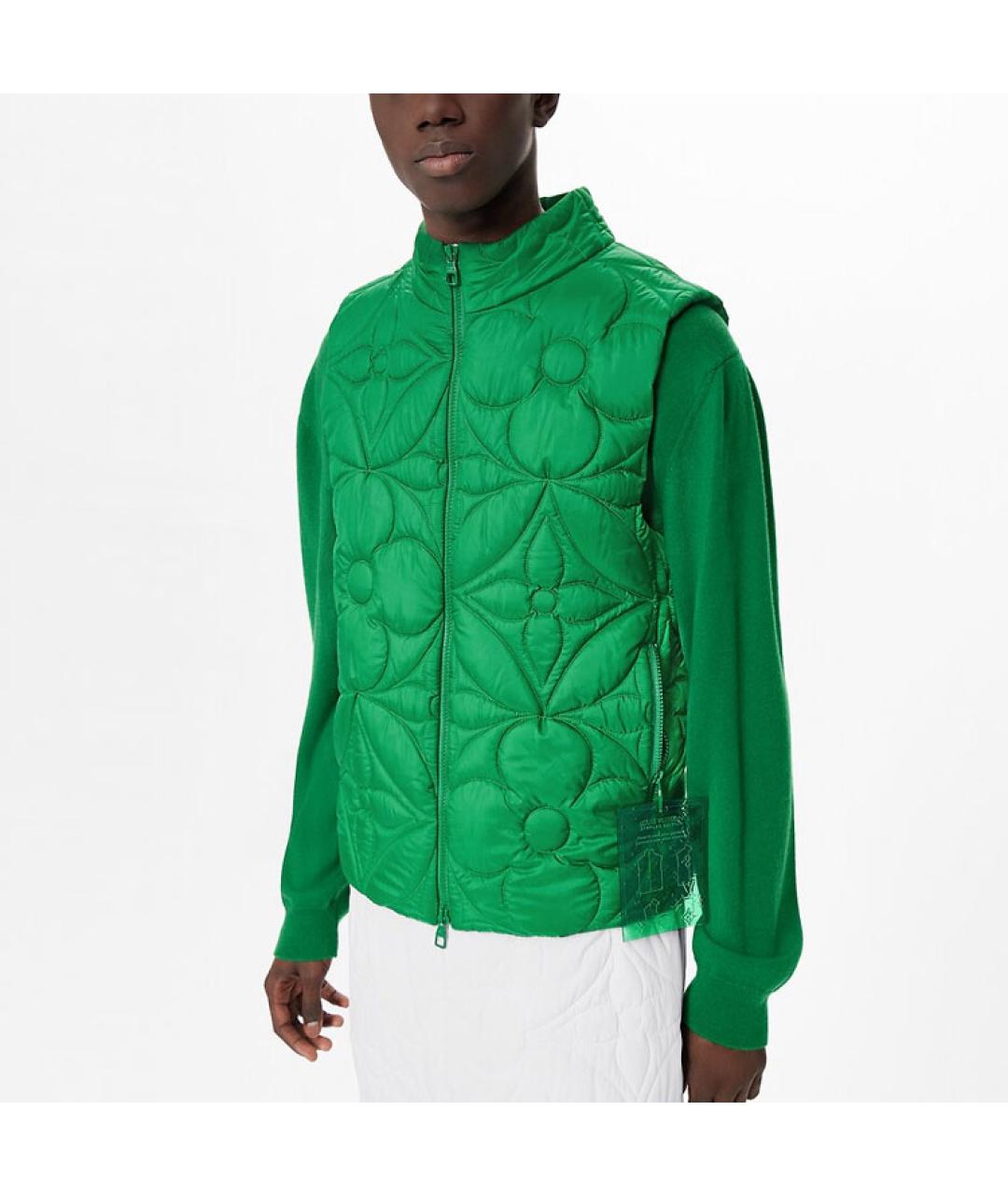 LOUIS VUITTON Зеленый жилет, фото 5