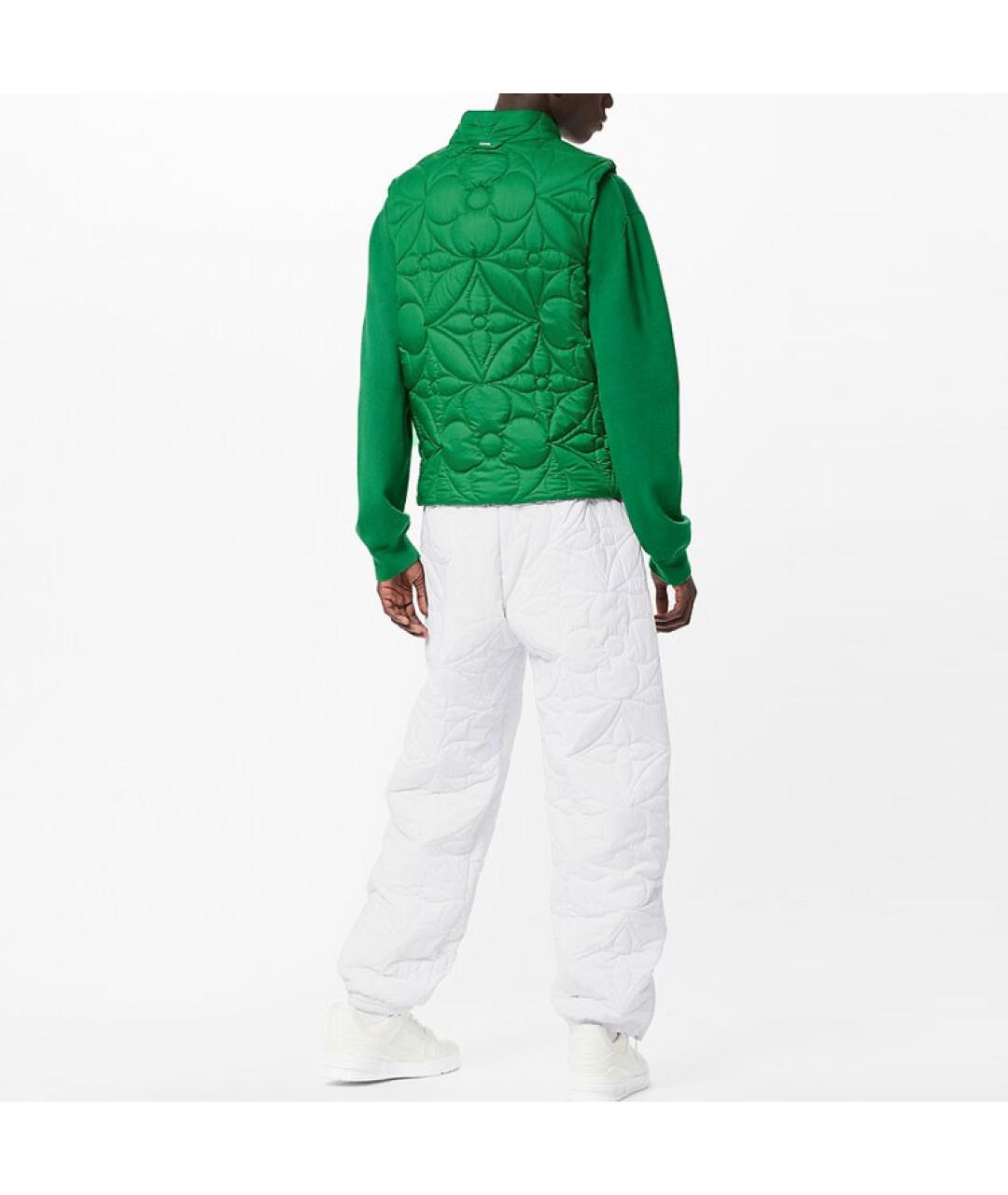LOUIS VUITTON Зеленый жилет, фото 3